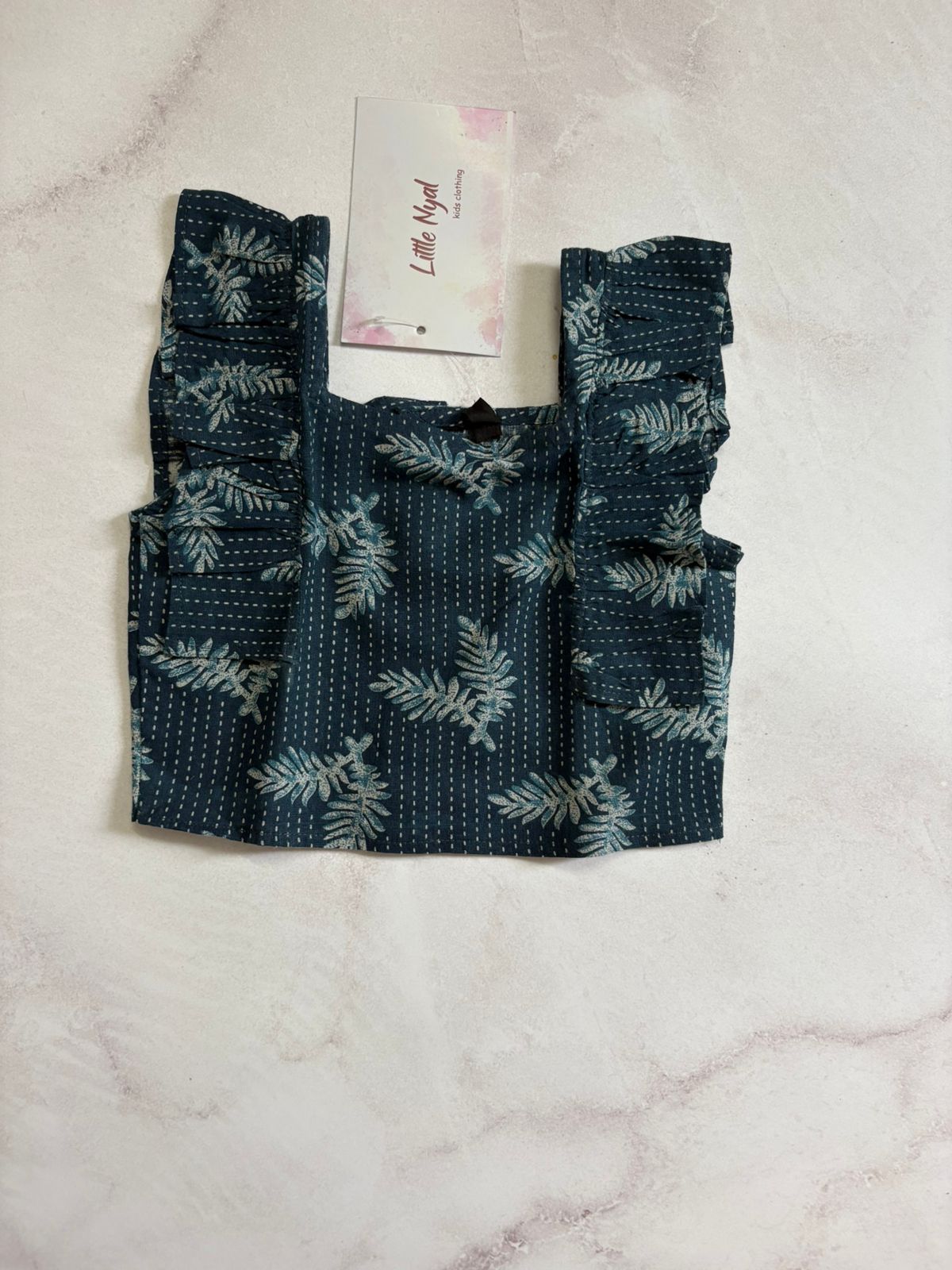 Crop top and shorts set